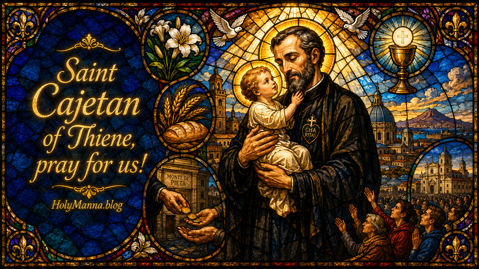 August 7th – Saint of the Day: Saint Cajetan of Thiene, Nobleman, Lawyer, Priest, Reformer & Founder of the&nbsp;Theatines