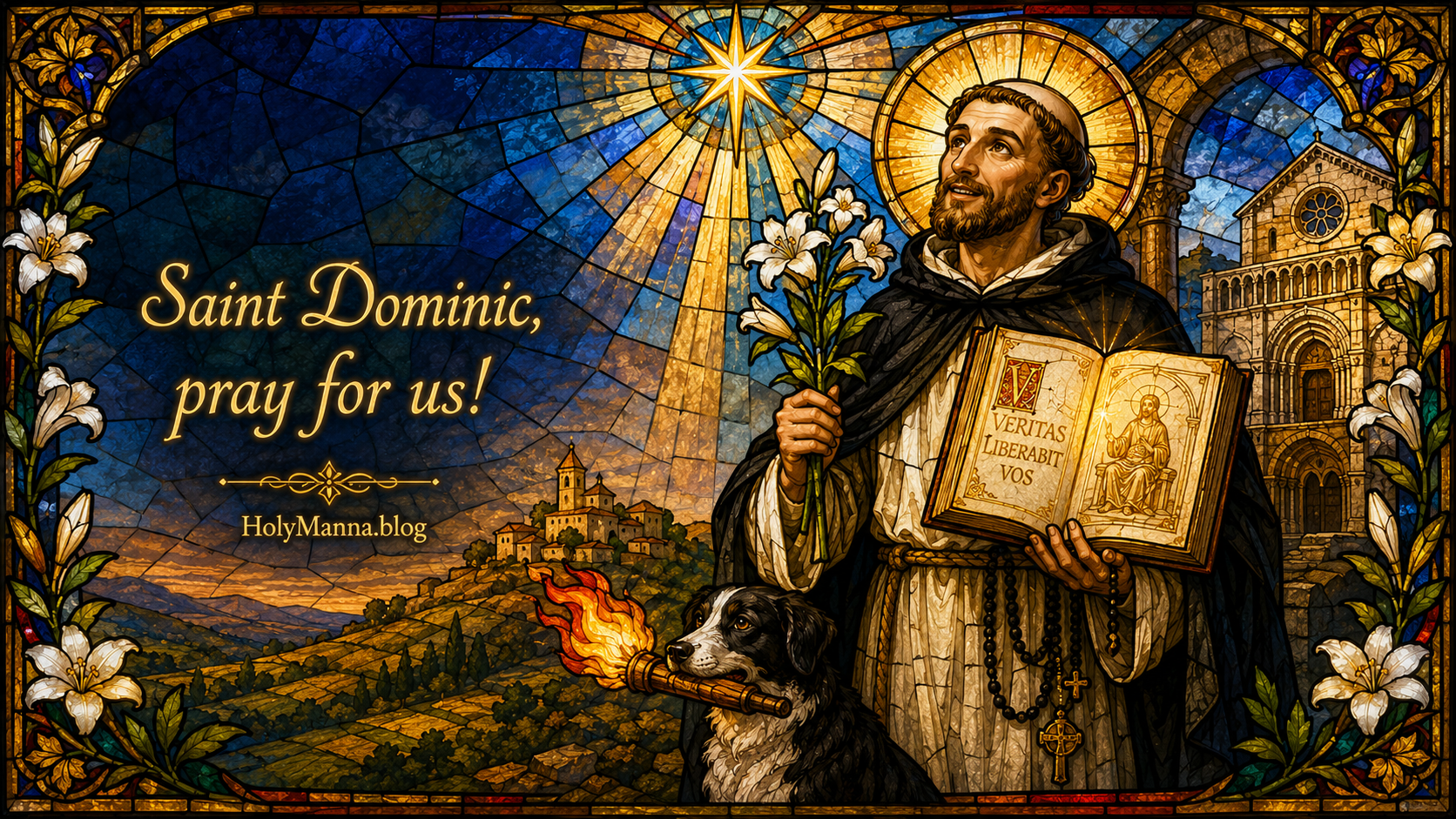 August 8th – Saint of the Day: Saint Dominic, Priest & Founder of the Order of Preachers (the&nbsp;Dominicans)