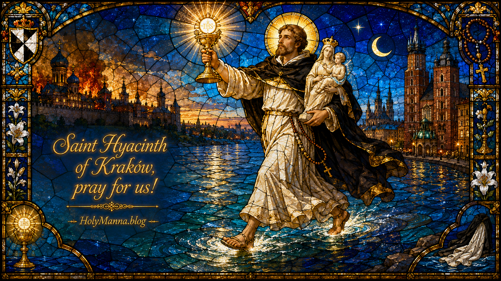 August 15th – Saint of the Day: Saint Hyacinth of Kraków, Nobleman & Dominican Priest