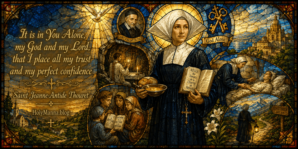 August 24th – Saint of the Day: Saint Jeanne-Antide Thouret, Virgin, Nurse, Teacher, Daughter of Charity of St. Vincent de Paul & Foundress of the Sisters of Charity of&nbsp;Besançon