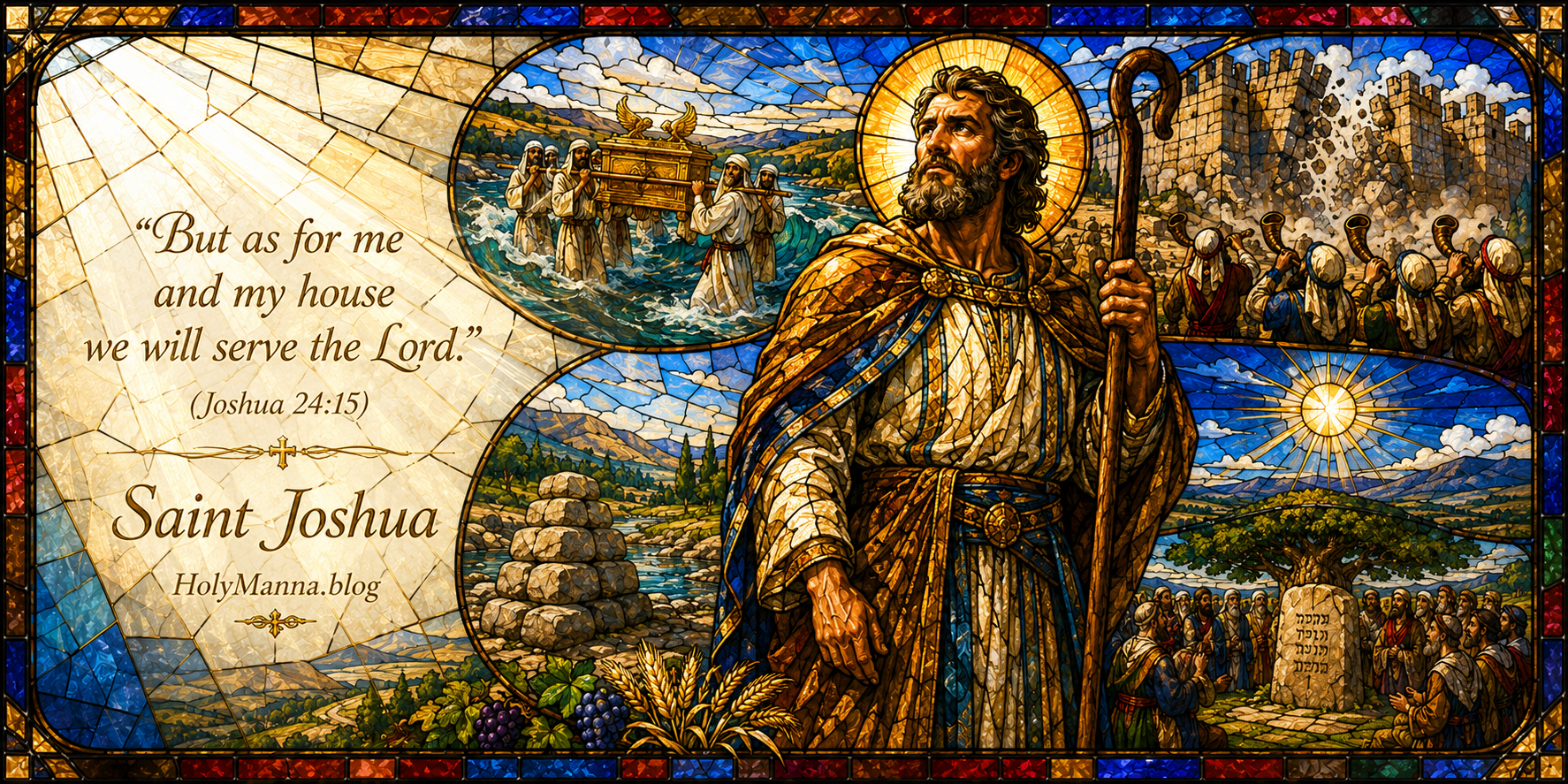September 1st – Saint of the Day: Saint Joshua, Son of Nun, Successor of Moses & Leader of&nbsp;Israel