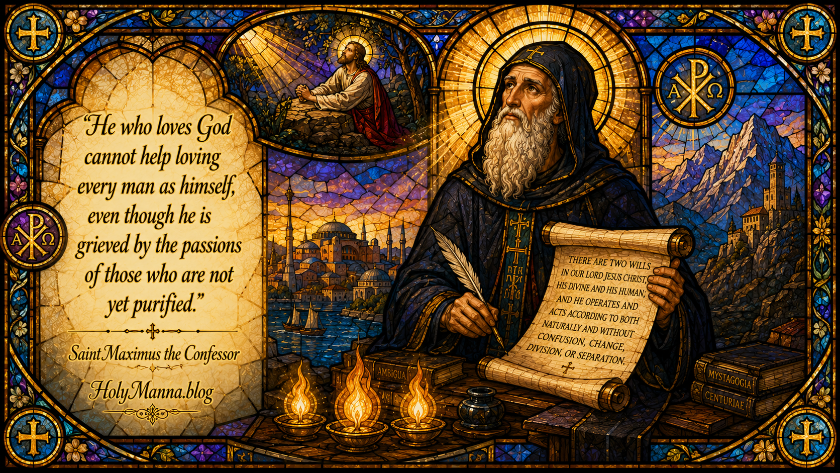 August 13th – Saint of the Day: Saint Maximus the Confessor, Imperial Secretary, Byzantine Monk, Theologian & Defender of the Faith