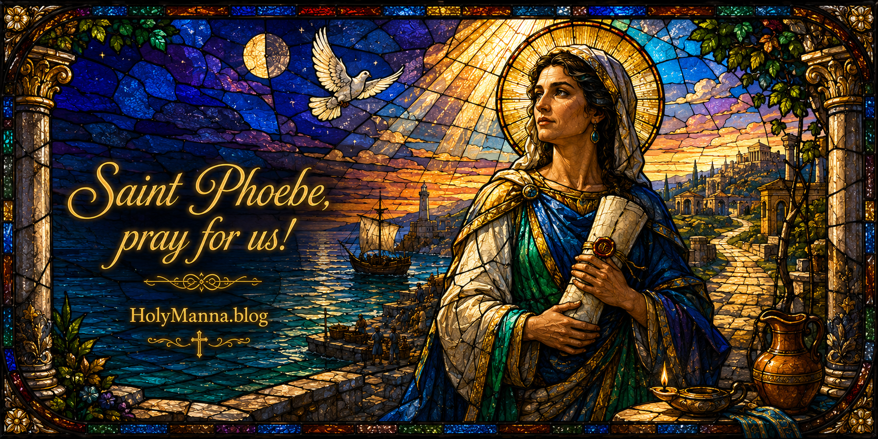 September 3rd – Saint of the Day – Saint Phoebe, Benefactor of Saint&nbsp;Paul