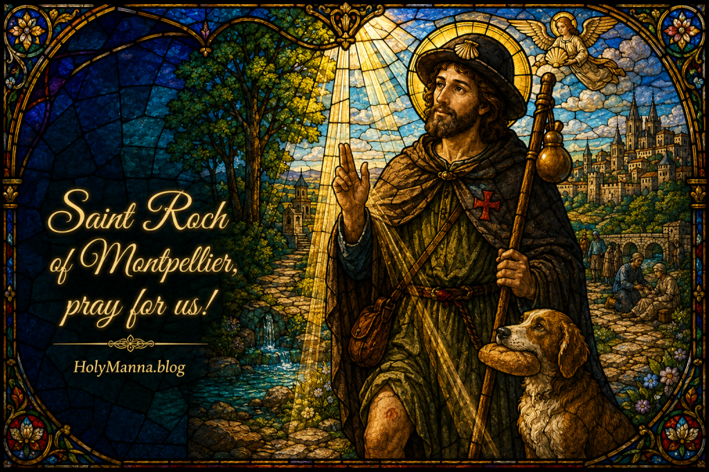 August 16th – Saint of the Day: Saint Roch of Montpellier, Pilgrim