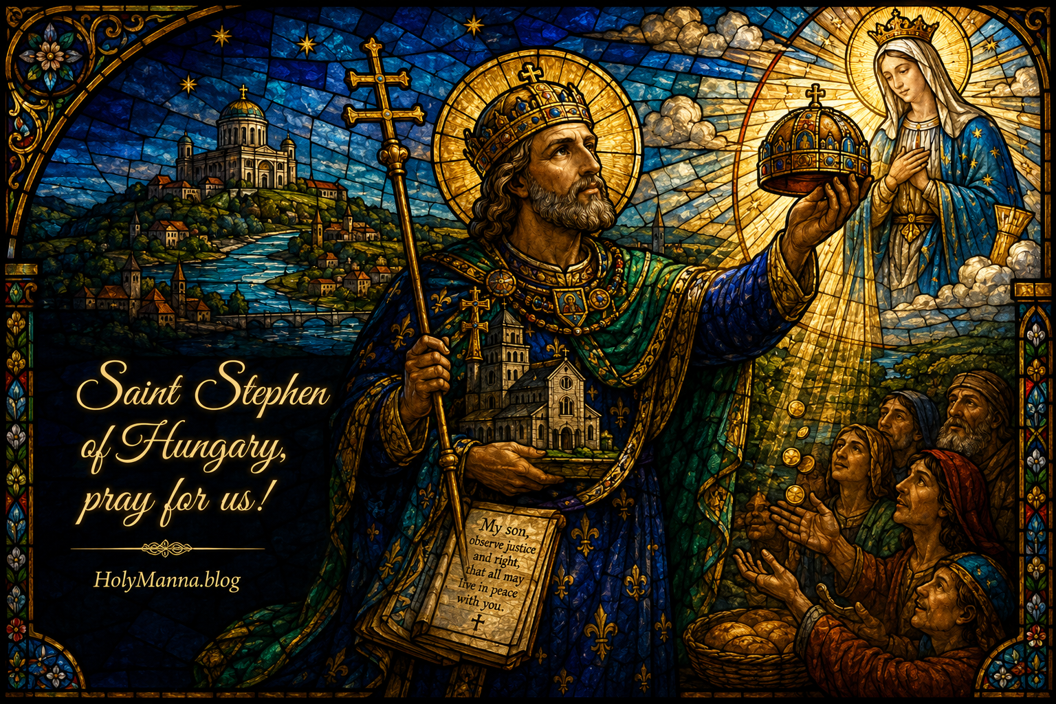 August 16th – Saint of the Day: Saint Stephen of Hungary, King