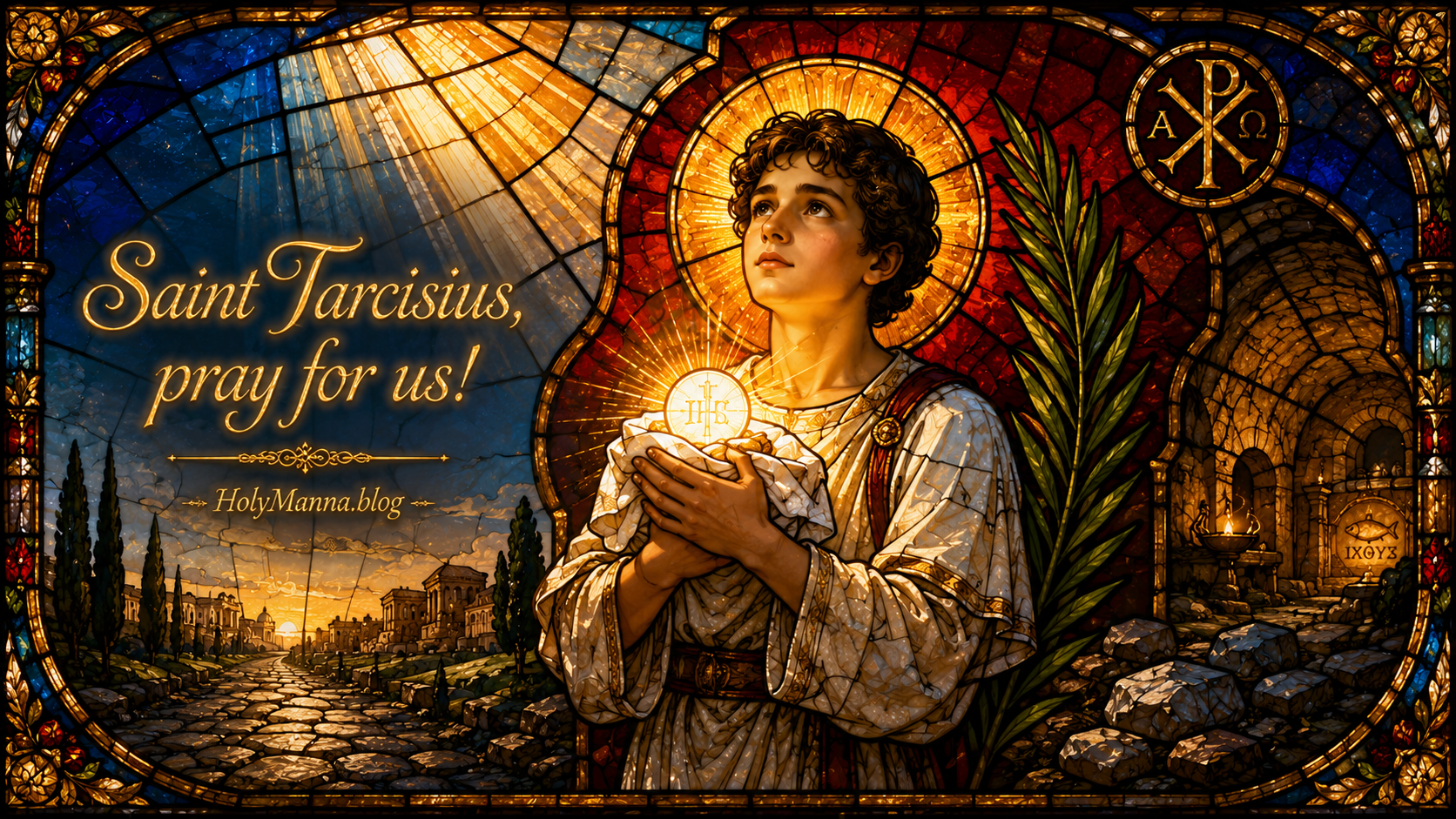 August 15th – Saint of the Day: Saint Tarcisius, Child Martyr