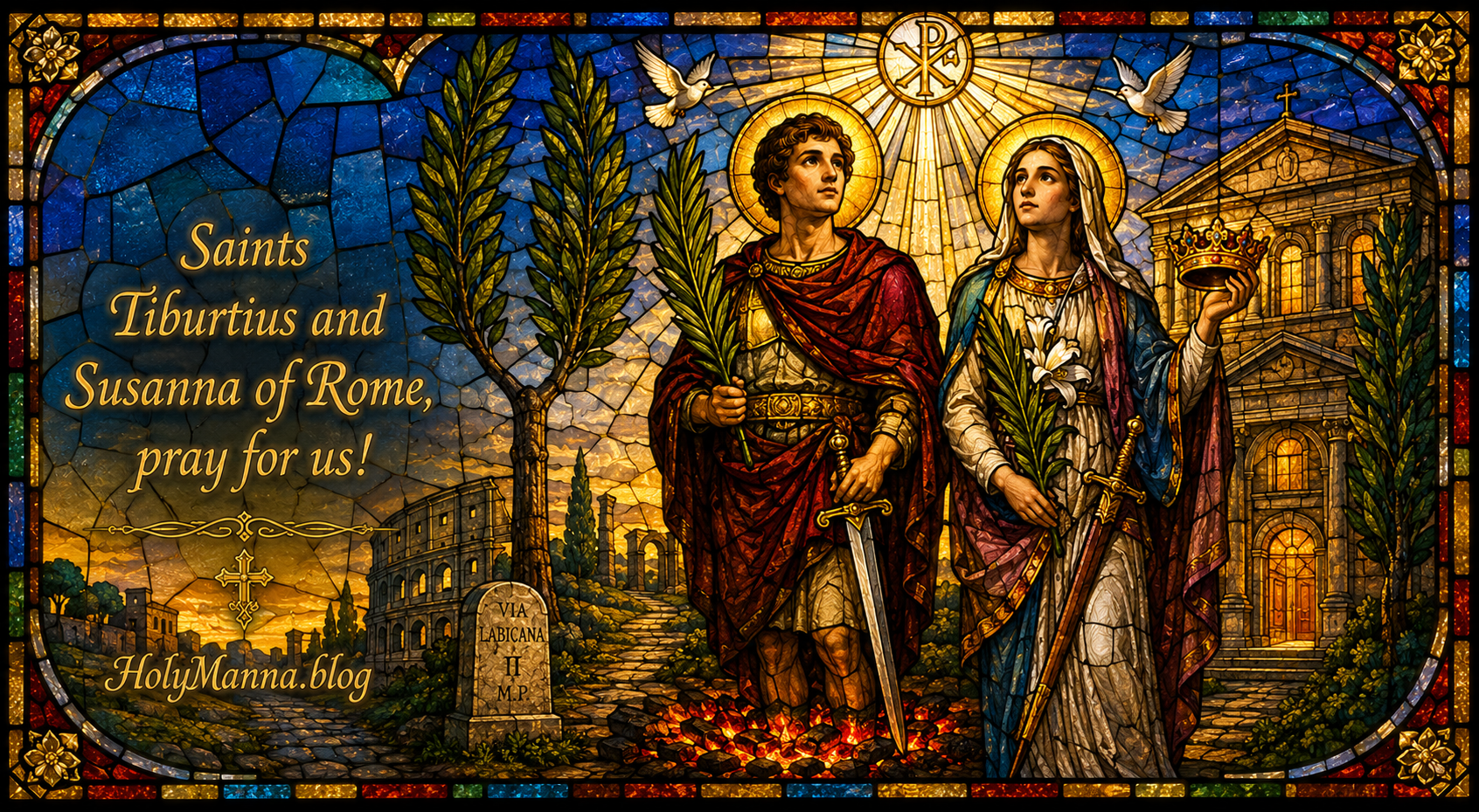 August 11th – Saint of the Day: Saints Tiburtius and Susanna of Rome, Martyrs