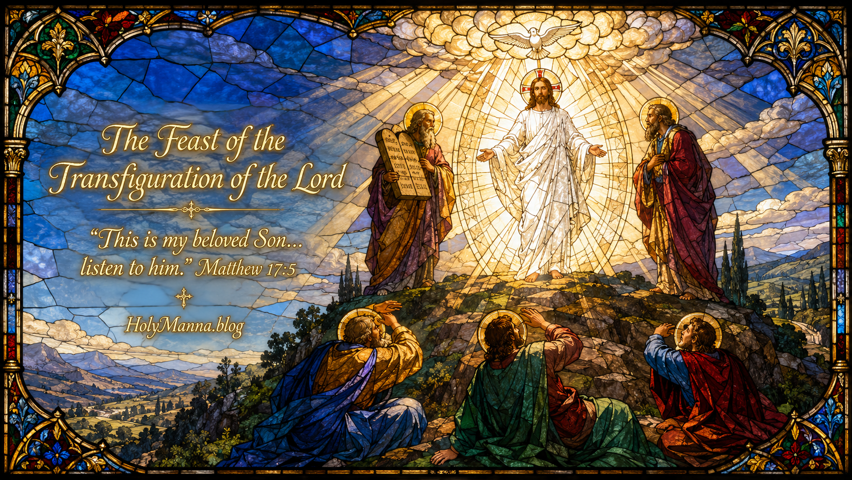 August 6th – The Feast of the Transfiguration of the&nbsp;Lord