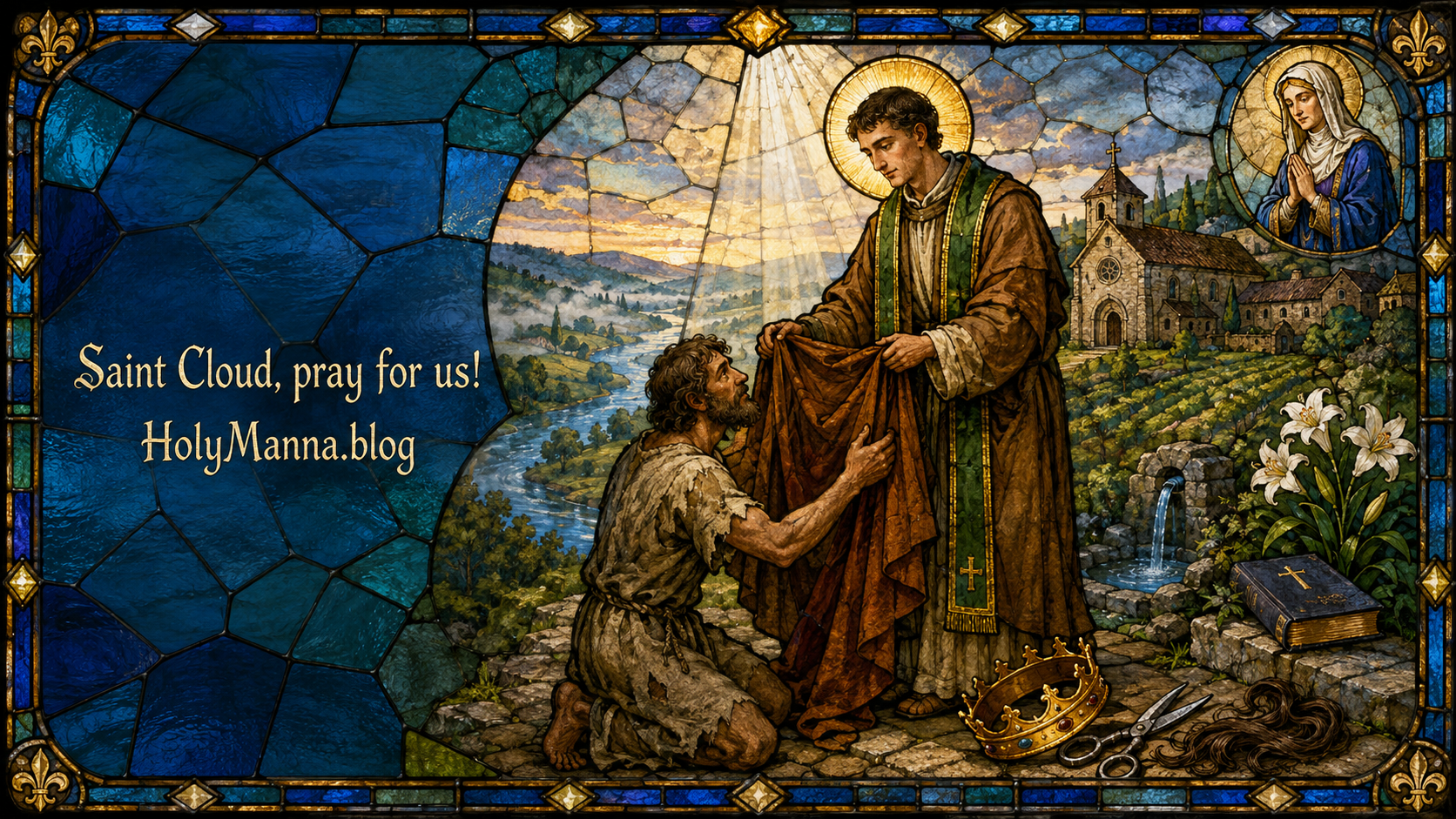 September 7th – Saint of the Day: Saint Cloud (Clodoald), Prince, Priest &&nbsp;Hermit