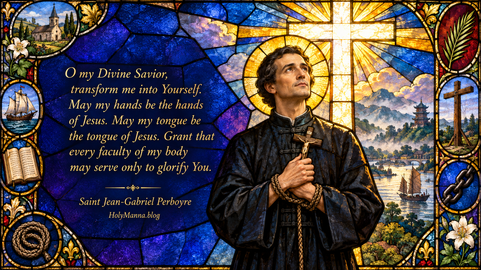 September 11th – Saint of the Day: Saint Jean-Gabriel Perboyre, Vincentian Missionary Priest & Martyr