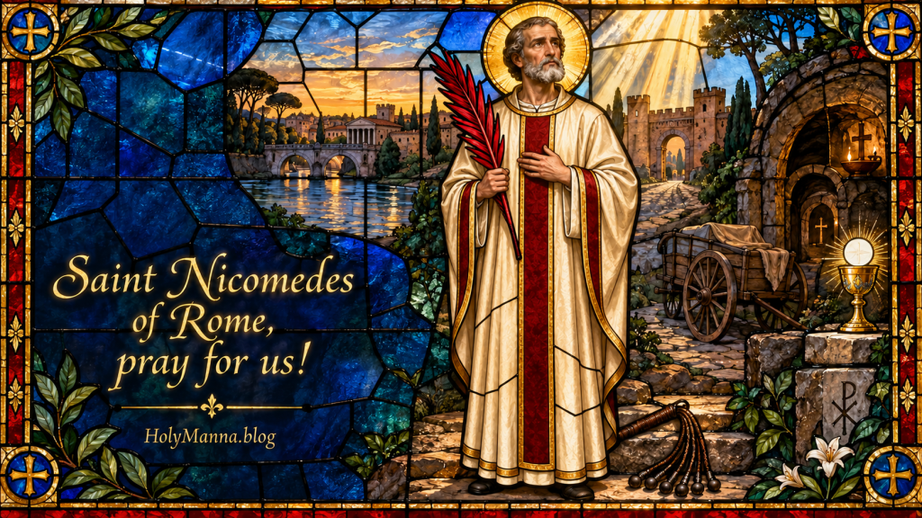 September 15th – Saint of the Day: Saint Nicomedes of Rome, Priest &&nbsp;Martyr