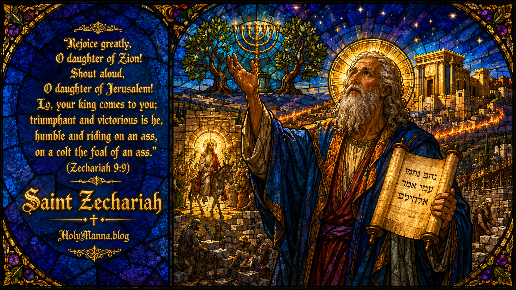 September 6th – Saint of the Day: Saint Zechariah,&nbsp;Prophet