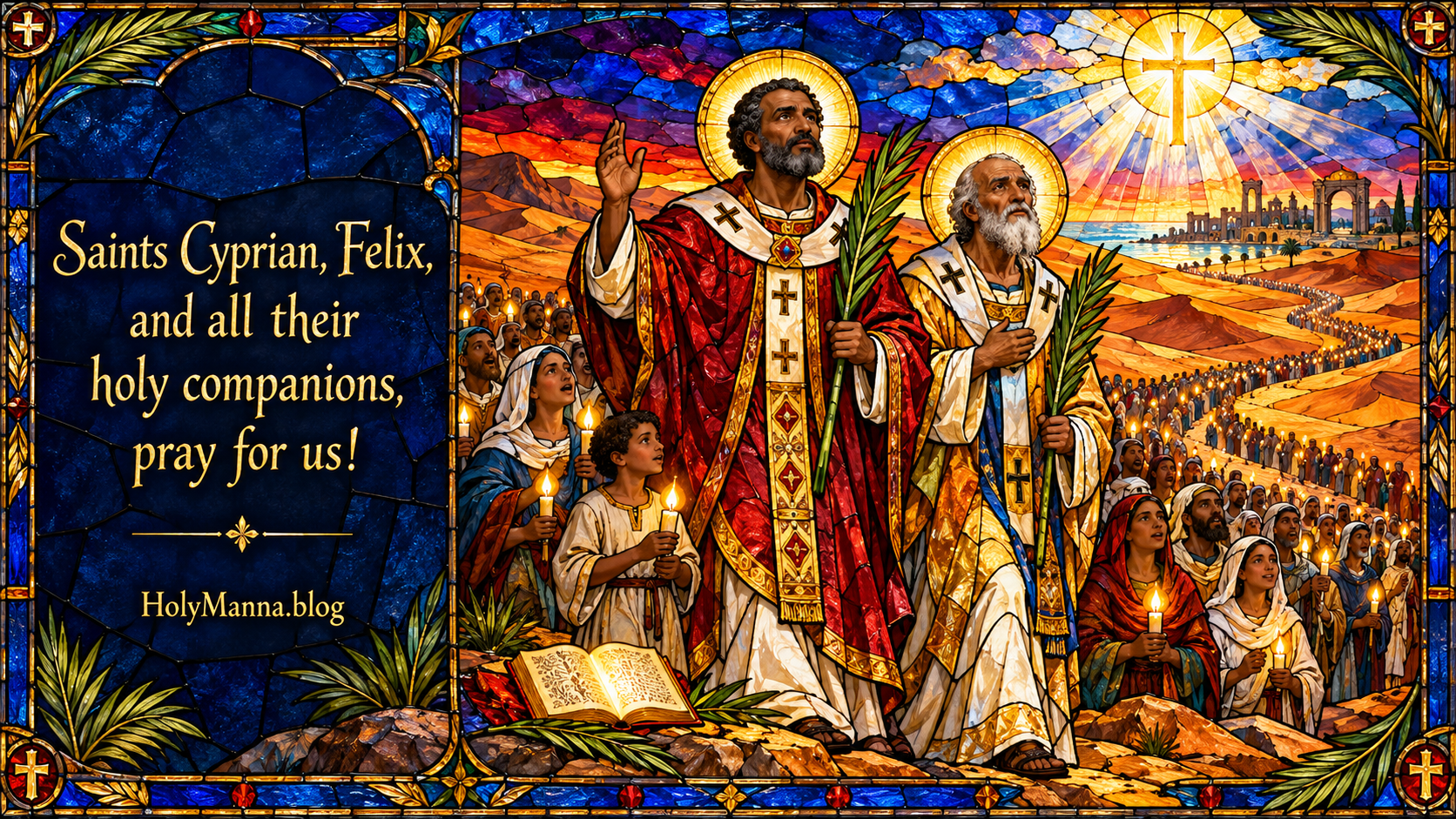 October 12th – Saint of the Day: Saints Cyprian, Felix, and Companions, Martyrs